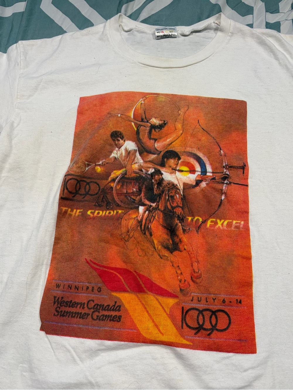 Vintage Western Canada Games shirt